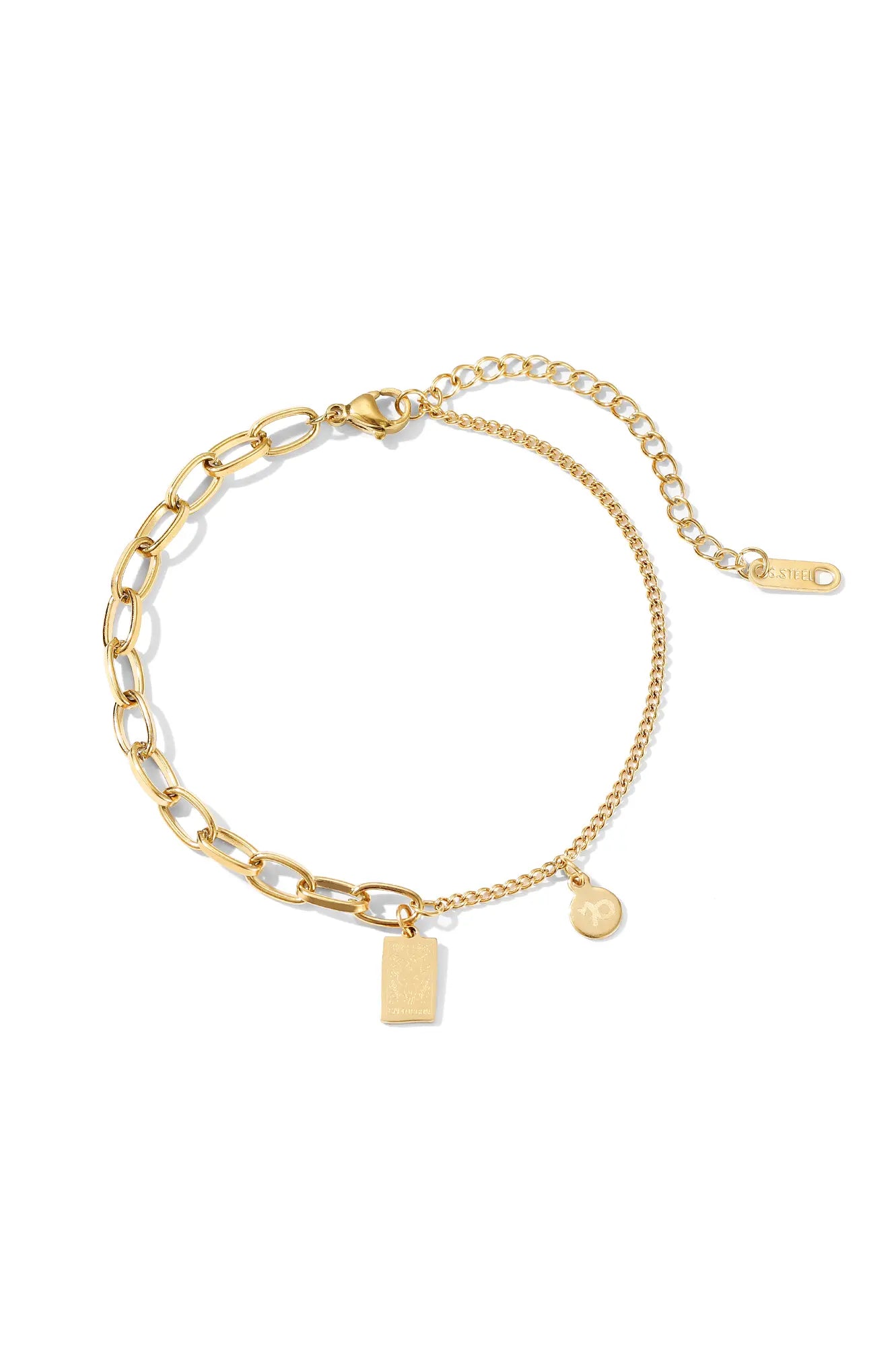 dainty gold bracelet