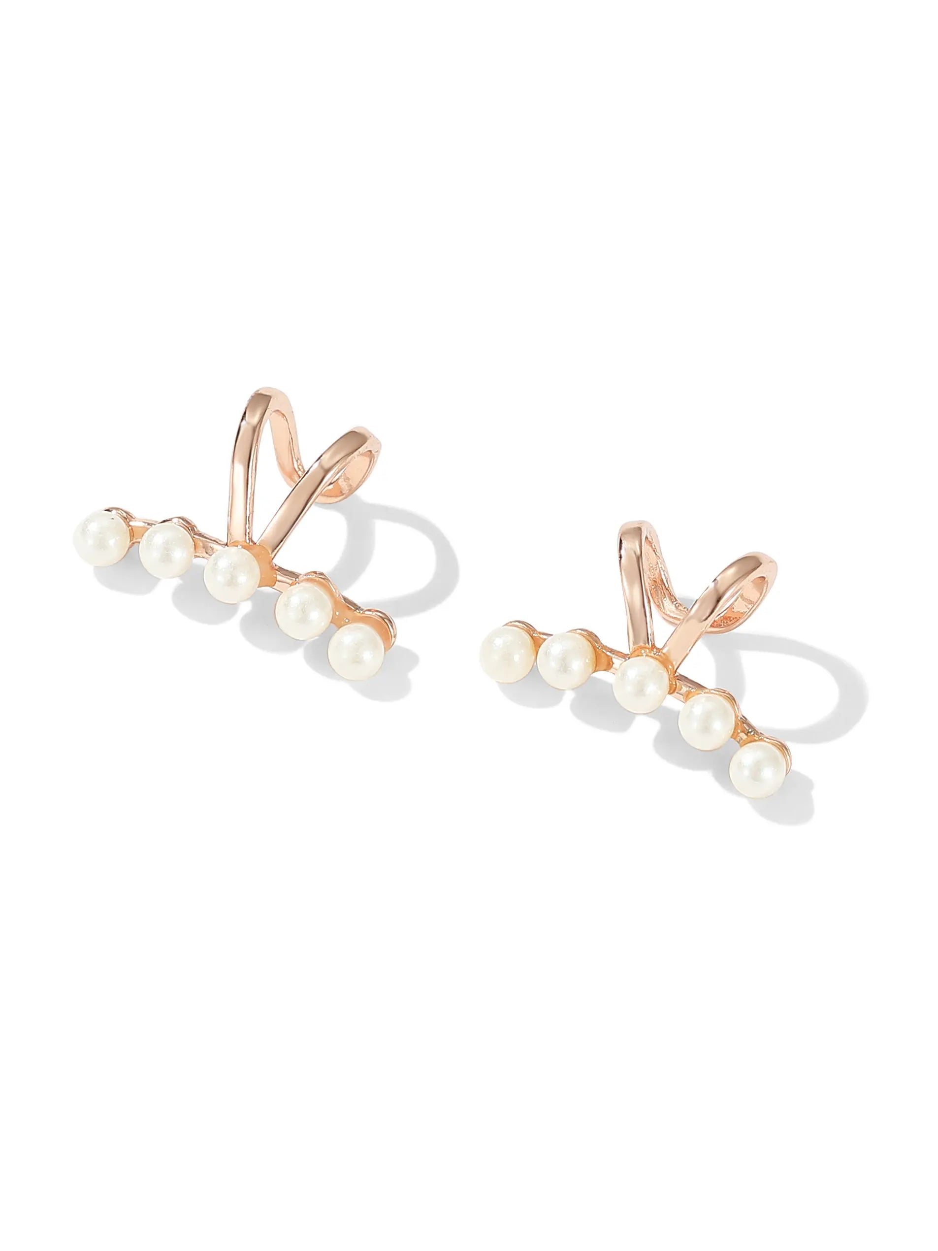 Clip On Pearl Earrings