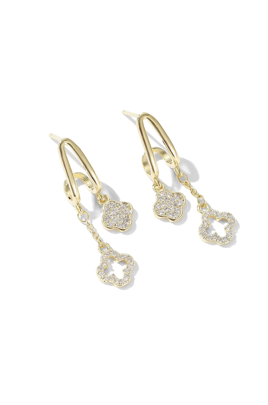 Four Leaf Clover Earrings