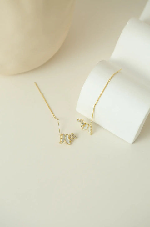 threader earrings