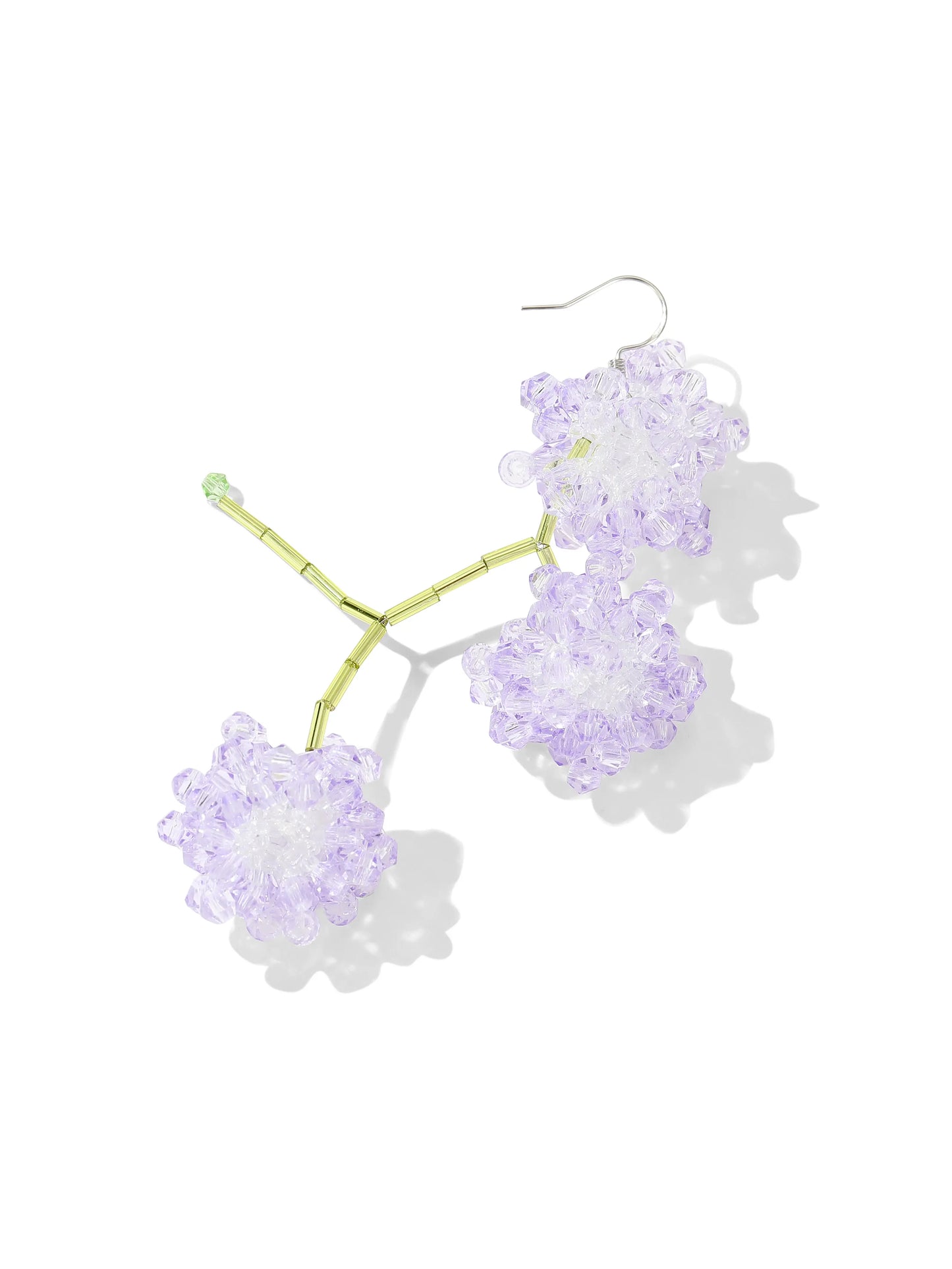 Pendientes de vid de uva