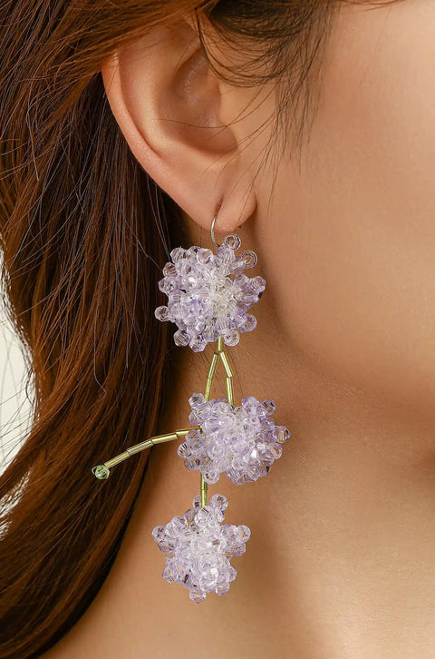 grape earrings