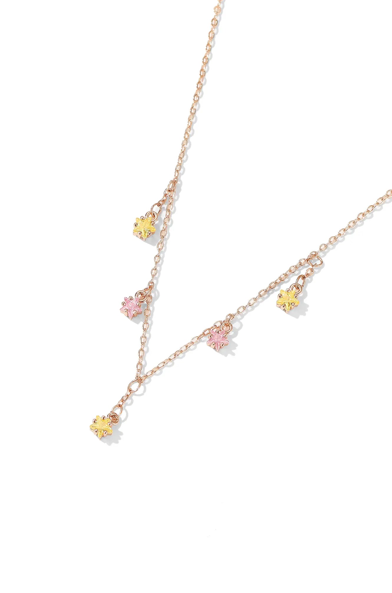 Mini Starburst Gold Necklace