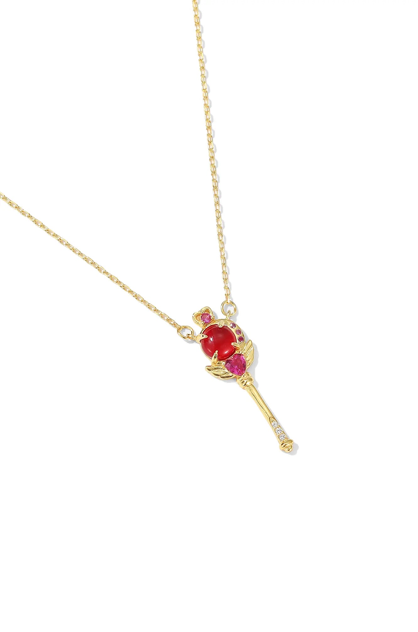 18k gold pendant necklace