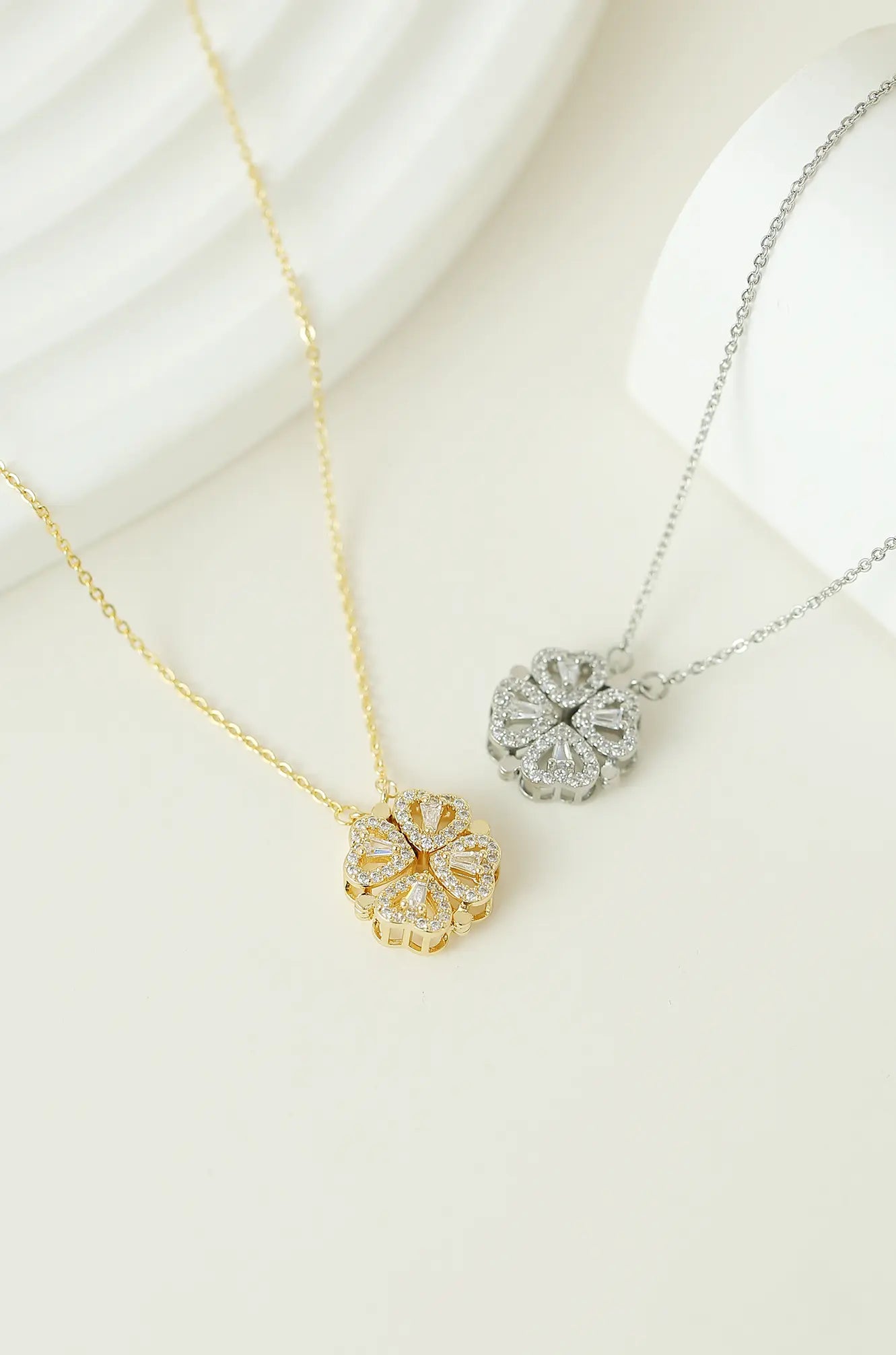 heart gold necklace