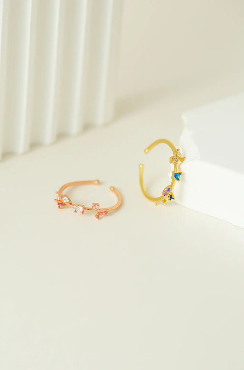 gold statement rings