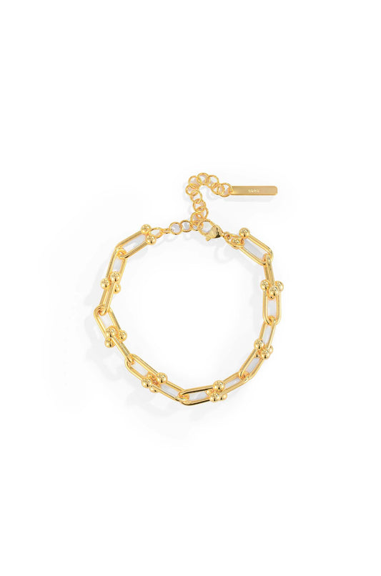 Gold Hypoallergenic Link Chain Bracelet