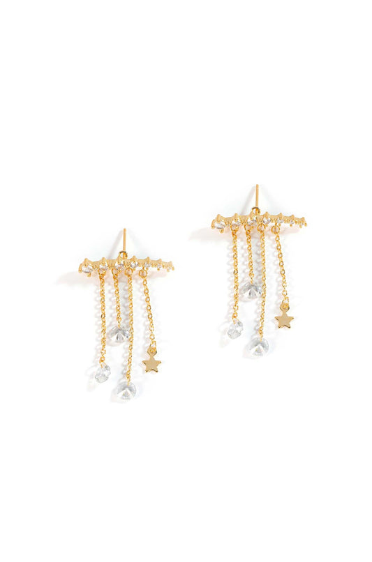 Crystal Dangle Earrings